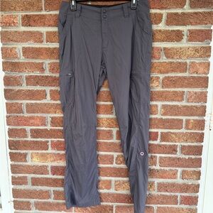 LL Bean Outdoor Gray Pants. Size 8.  Convertible.